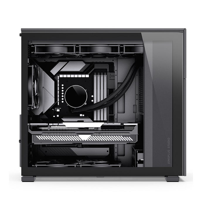 Кутия Jonsbo D41 Screen TG, mATX, Черна