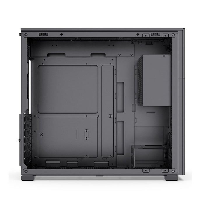 Кутия Jonsbo D41 Screen TG, mATX, Черна