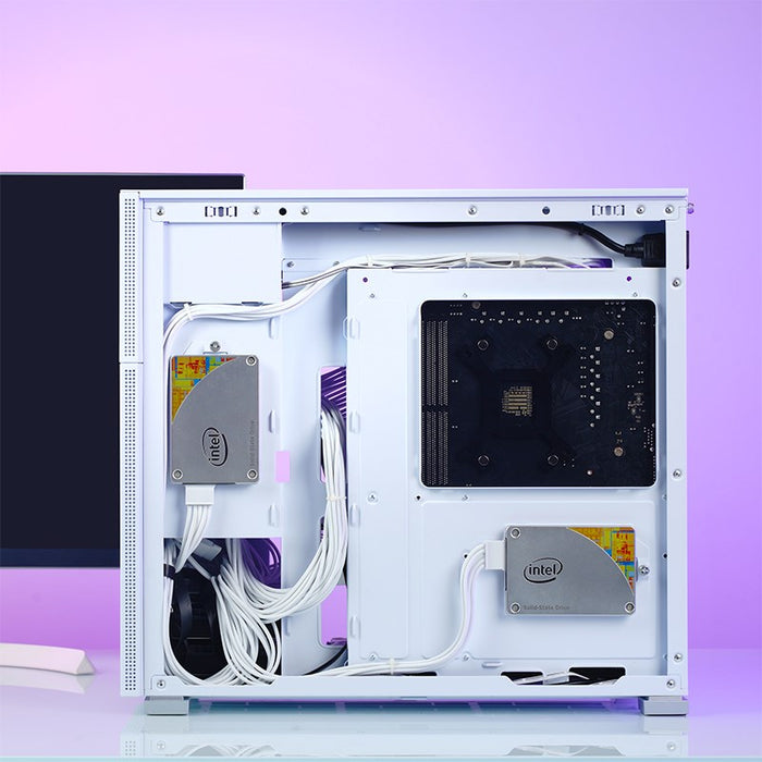 Кутия Jonsbo D41 Screen TG, mATX, Черна