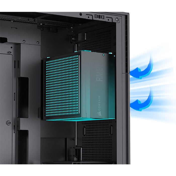 Кутия Jonsbo D41 Screen TG, mATX, Черна