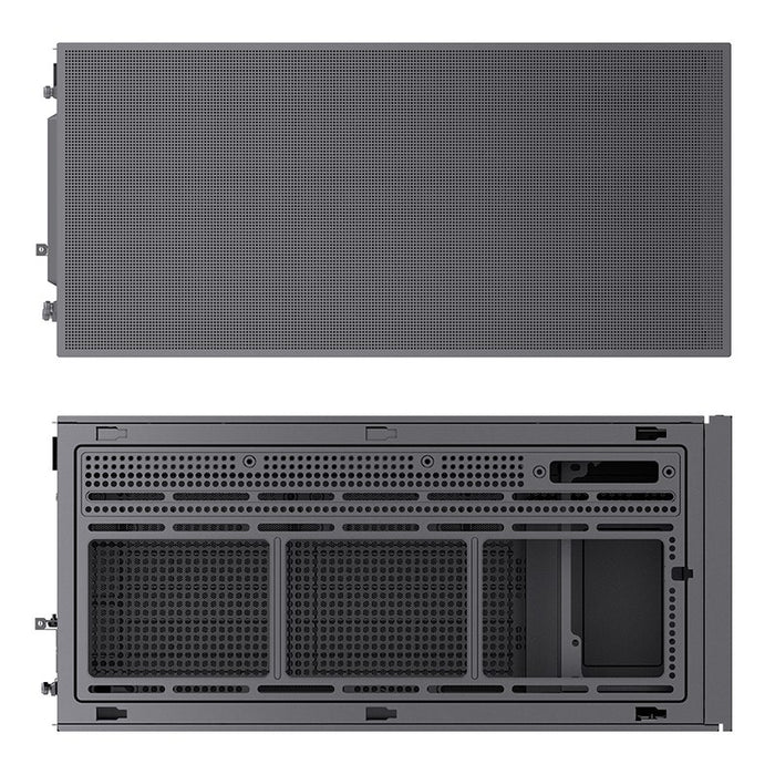 Кутия Jonsbo D41 Screen TG, mATX, Черна