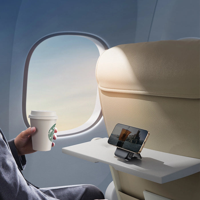 Joyroom магнитна безжична Преносима батерия Powerbank JR-PBM11 22.5W със стойка (черна)