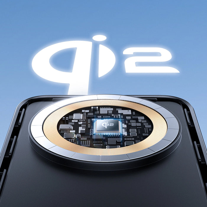 Joyroom магнитна безжична Преносима батерия Powerbank JR-PBM11 22.5W със стойка (черна)