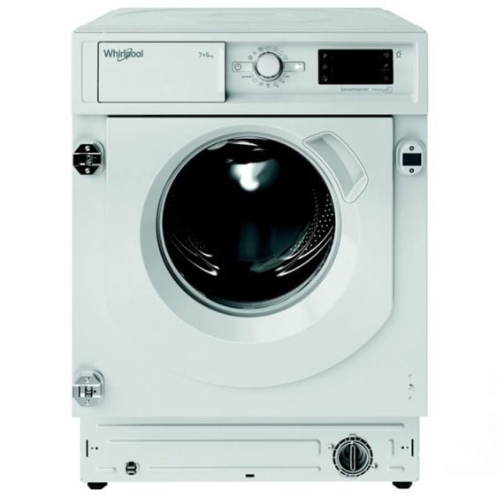 Пералня със сушилня за вграждане WHIRLPOOL BI WDWG 751482 EU, 7/5 кг, FreshCare+, 1400 об/мин.