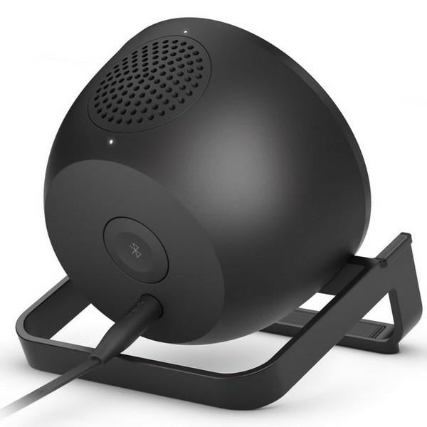 Индукционно зарядно Belkin с високоговорител, черно