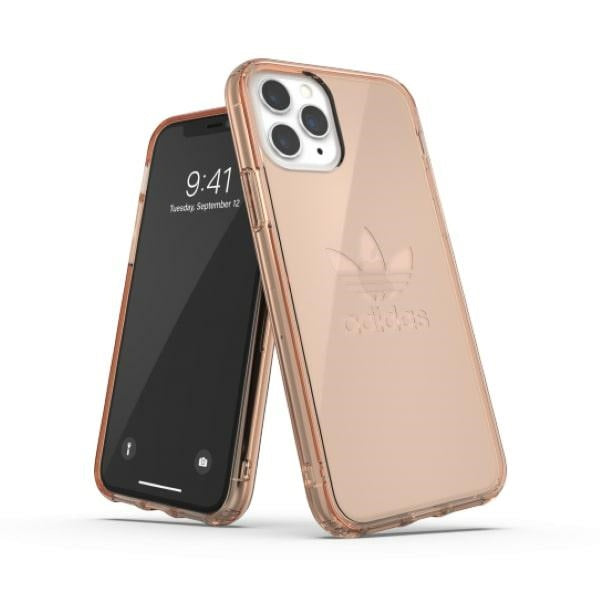 Калъф adidas OR PC Case Big Logo за iPhone 11 Pro, розово-златен