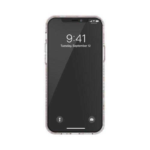 Калъф Diesel Snap Case Clear AOP за iPhone 12 Pro Max, червено-сив — 1 бр.