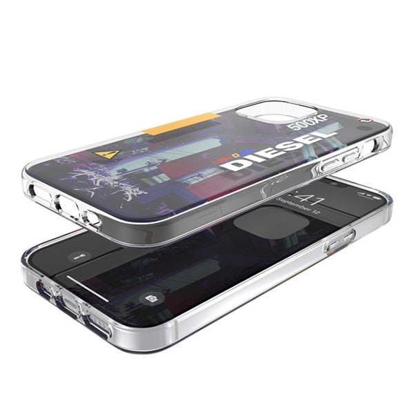 Прозрачен калъф Diesel Mad Dog Jones AOPiPhone 12/12 Pro, многоцветен
