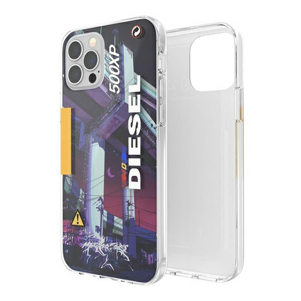 Прозрачен калъф Diesel Mad Dog Jones AOPiPhone 12/12 Pro, многоцветен