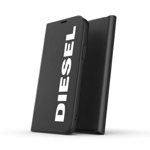 Калъф Diesel Booklet Case Core 42486 за iPhone 12, черно-бял