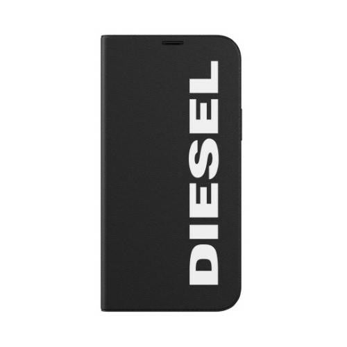 Калъф Diesel Booklet Case Core 42486 за iPhone 12, черно-бял