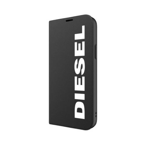 Калъф Diesel Booklet Case Core 42486 за iPhone 12, черно-бял