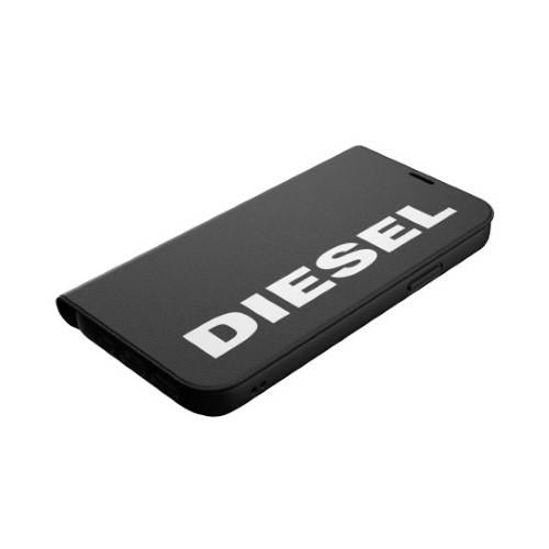 Калъф Diesel Booklet Case Core 42486 за iPhone 12, черно-бял