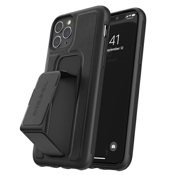 Кожен калъф Diesel Grip Case iPhone12/12 Pro за iPhone 12 Pro, черен