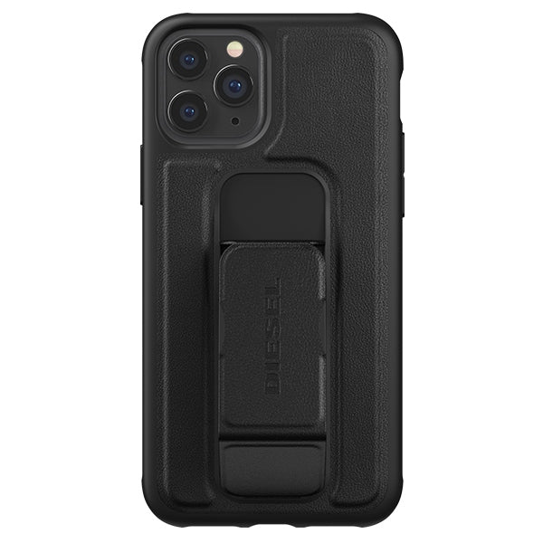 Кожен калъф Diesel Grip Case iPhone12/12 Pro за iPhone 12 Pro, черен