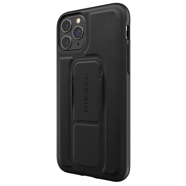 Кожен калъф Diesel Grip Case iPhone12/12 Pro за iPhone 12 Pro, черен