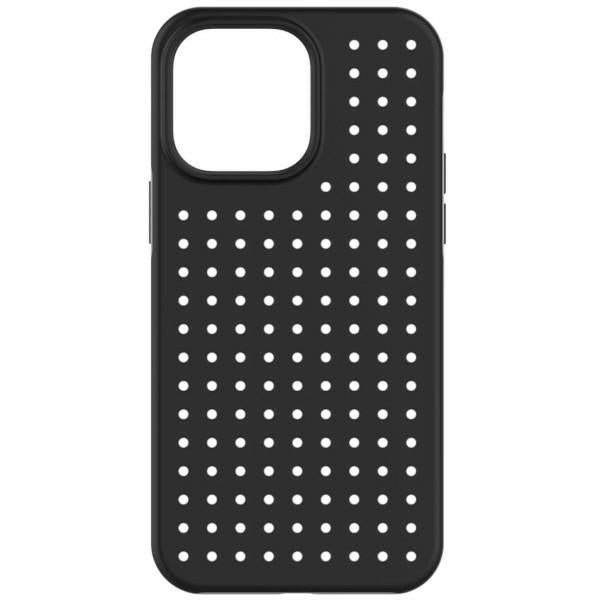 Комплект калъф Pinit Dynamic + Tattoo за iPhone 14 Pro Max 6.7", черен, дизайн 2