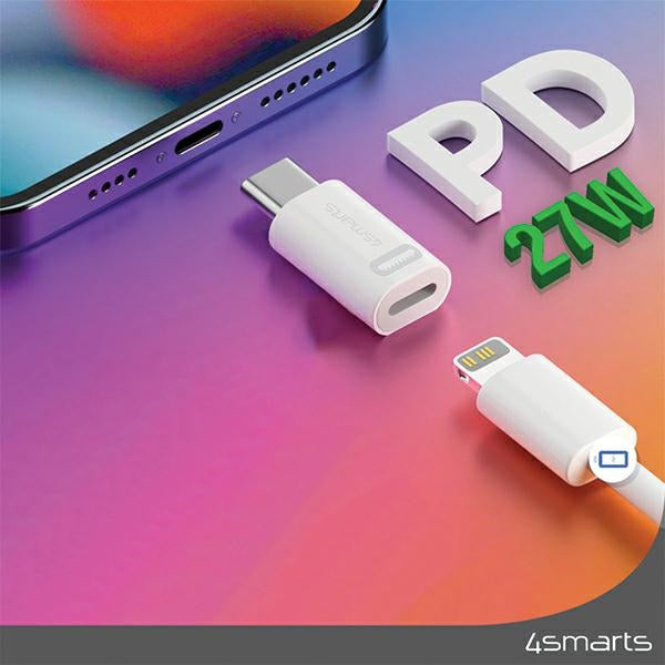 Адаптер 4smarts 27W USB-C/Lightning