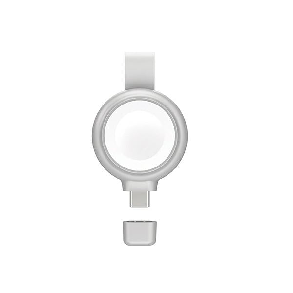 Индукционно зарядно 4smarts FastCharger MFI за Apple Watch, сребристо
