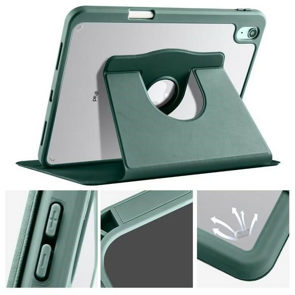Калъф Stand за iPad Air 11 M2 2024 / M3 2025 / M4 2026, зелен