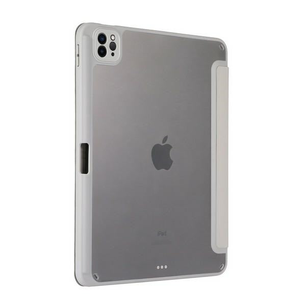 Калъф Smart Stand за iPad 13 Pro 2024, бял