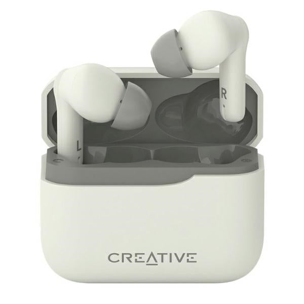 Creative Zen Air Plus слушалки, безжични, 5.3, ANC, кремав