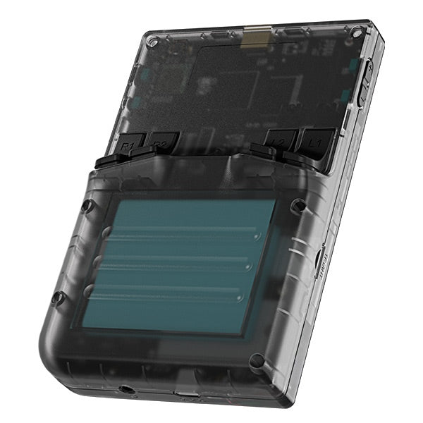 [?] Конзола Anbernic RG40XXV, черна, прозрачна