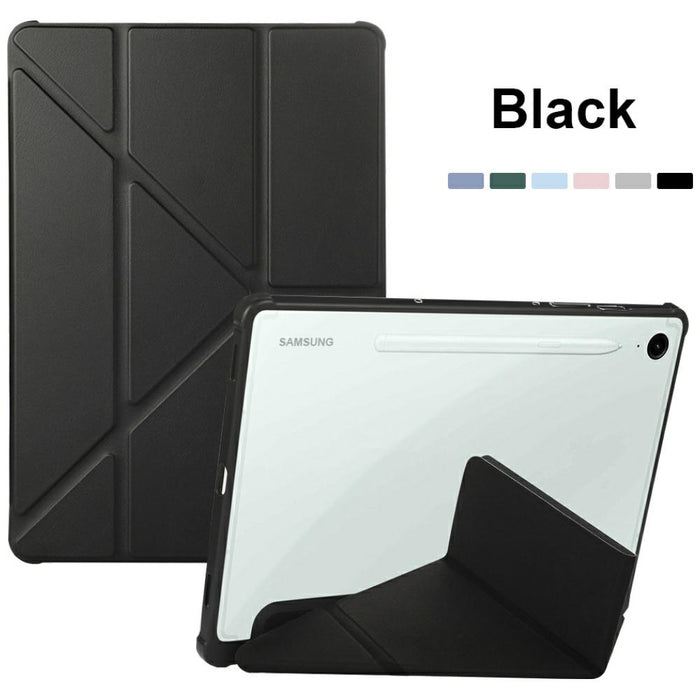 Твърд калъф Stand Samsung Tab S10 Ultra за Samsung Galaxy Tab S10 Ultra, черен