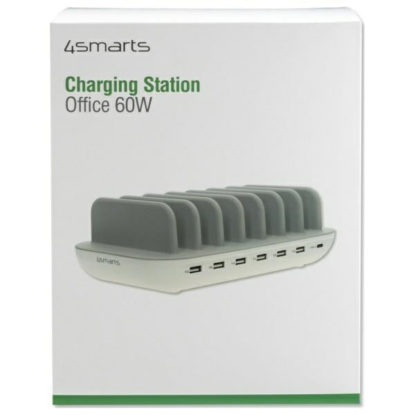 Зарядна станция 4smarts Office 60W, бяла