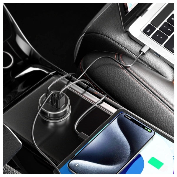 Автомобилна зарядна станция 4smarts VoltRoad Ultimate 541224, черна