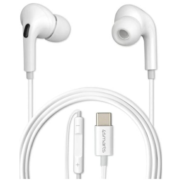 Слушалки 4smarts Melody Digital Basic с преобразувател D, бели