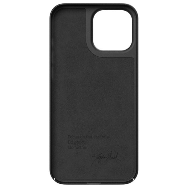 Калъф Nudient Thin V3 MagSafe за iPhone 13 Pro Max, черен