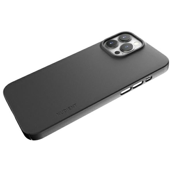 Калъф Nudient Thin V3 MagSafe за iPhone 13 Pro Max, черен