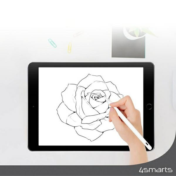 Активен стилус 4smarts Pro 3 за телефон/таблет, бял