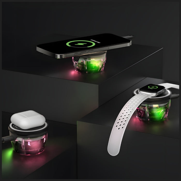 4smarts SoundCharge M1 M0 безжичен високоговорител с MagSafe, черен