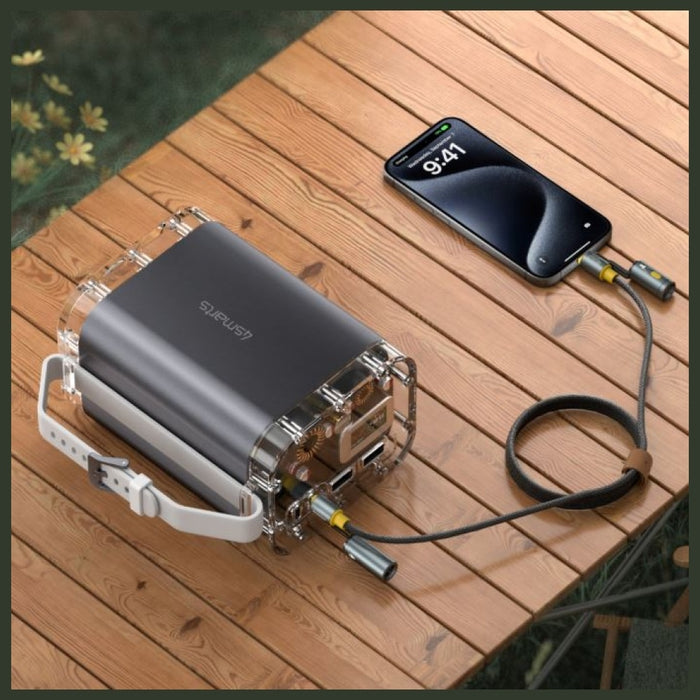 Кабел 4smarts Explorer 3в1 1.5m, черен
