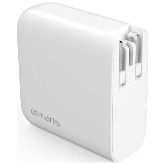 Зарядно 4smarts Flex 65W + 2xUSB-C + 1xUSB-A, бял