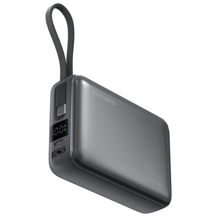 Powerbank 4smarts Enterprise Compact 45W, сив
