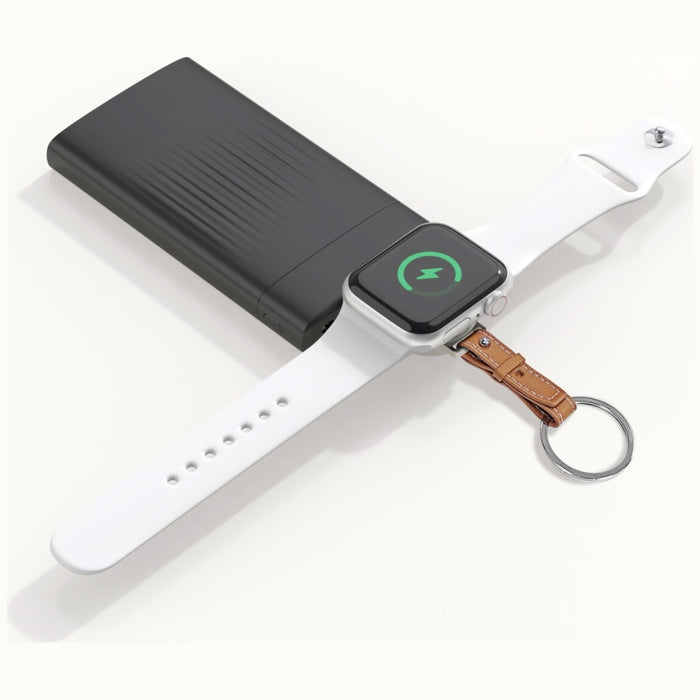 Индуктивно зарядно 4smarts за Apple Watch, сребърно