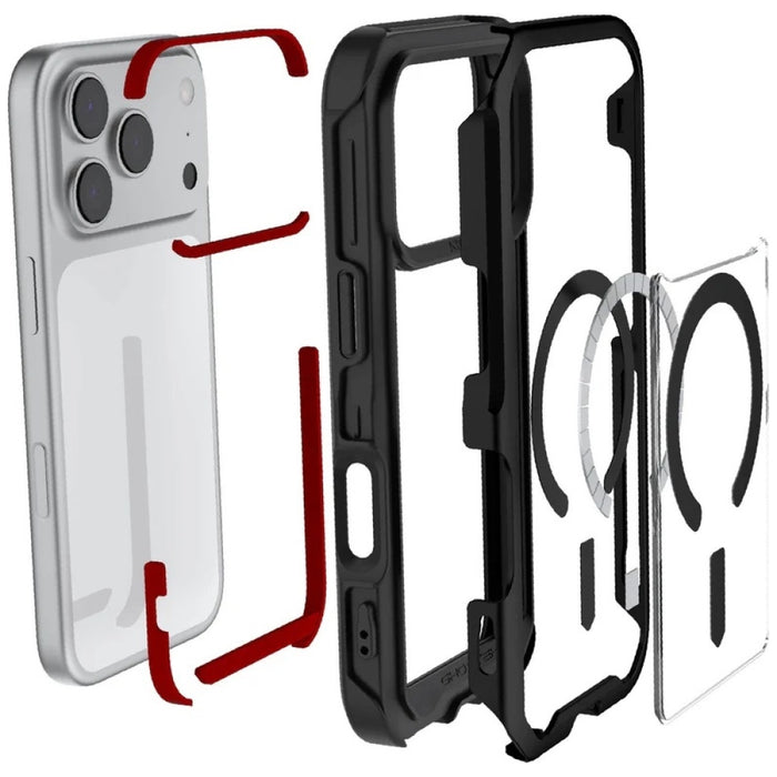 Калъф Ghostek Atomic Slim MagSafe за iPhone 17 Pro, черен