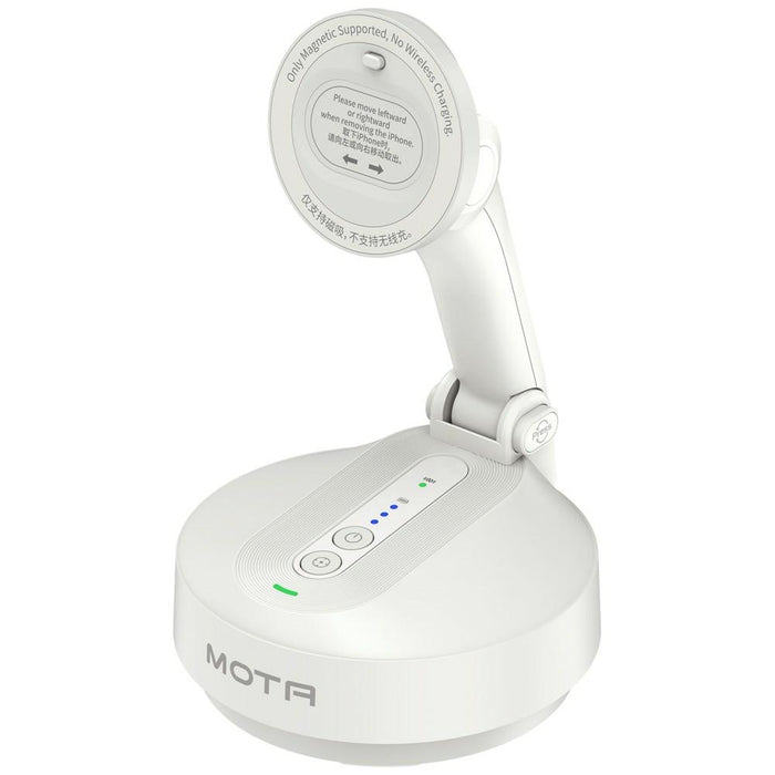 Magnetic стойка Comitok Mota за iPhone, бяла