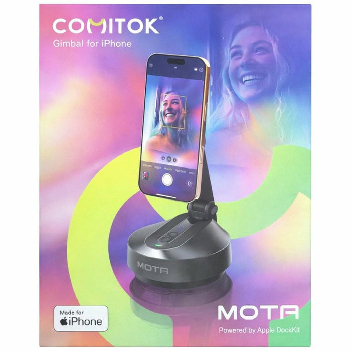 Магнитна стойка Comitok Mota за iPhone, черна
