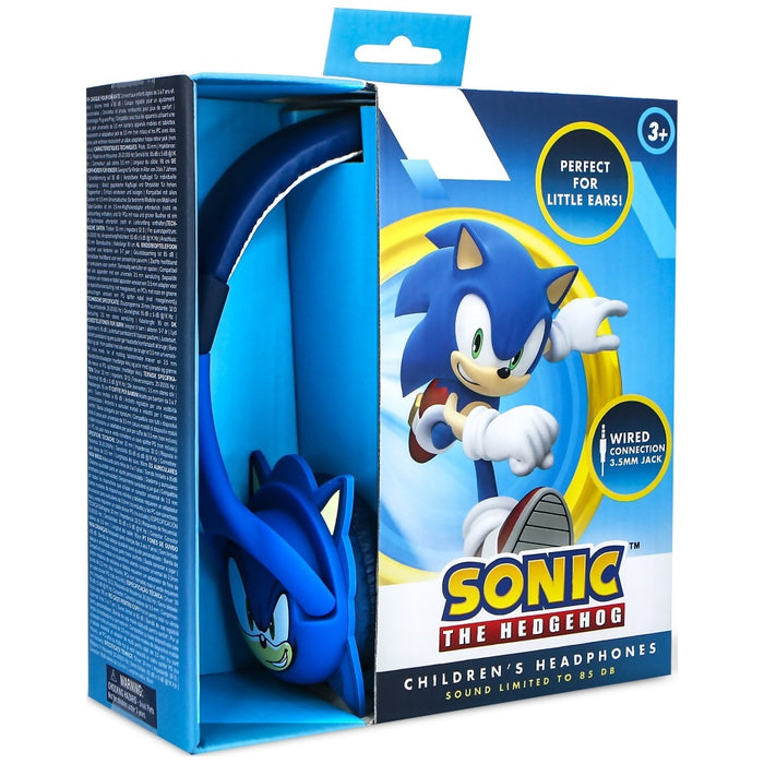 Детски слушалки OTL Sonic The Hedgehog със силиконови ушки