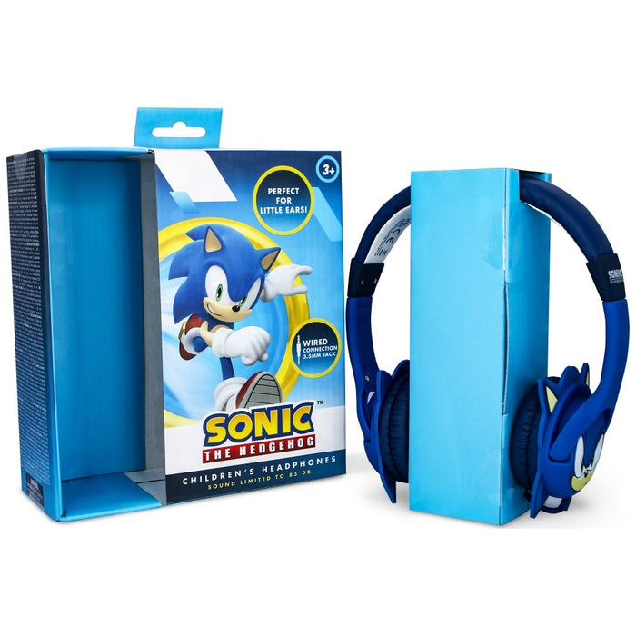 Детски слушалки OTL Sonic The Hedgehog със силиконови ушки