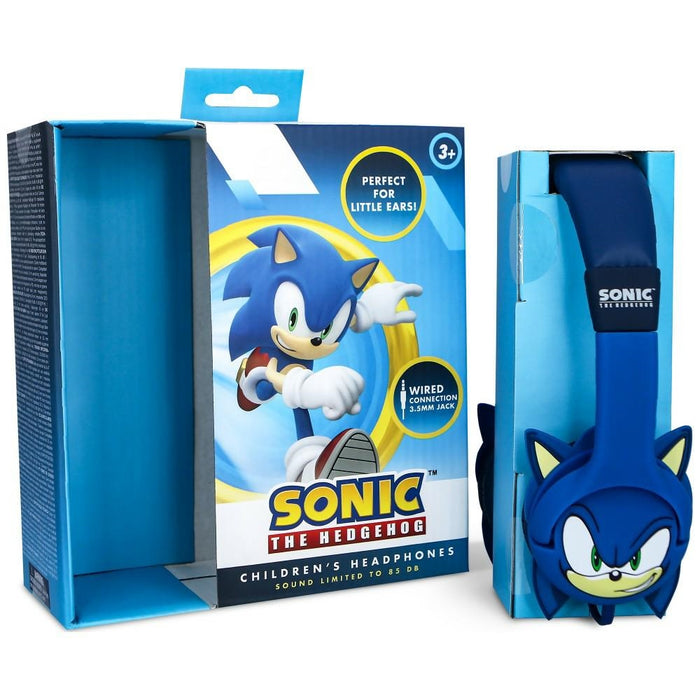 Детски слушалки OTL Sonic The Hedgehog със силиконови ушки