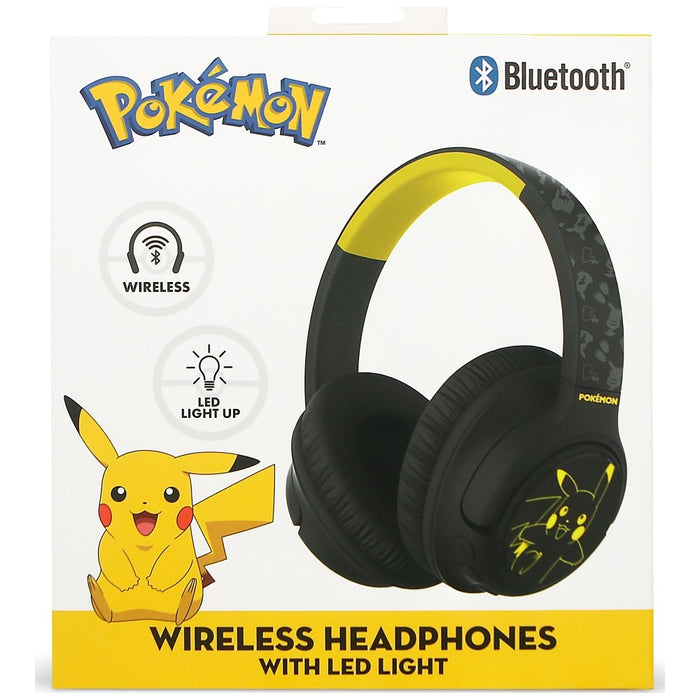 Слушалки OTL Pokémon LED light up безжични, над ухо
