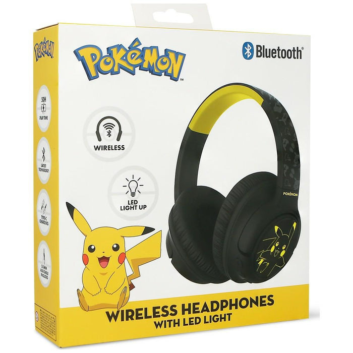 Слушалки OTL Pokémon LED light up безжични, над ухо