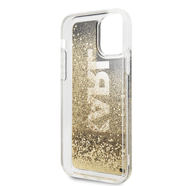 Калъф Karl Lagerfeld KLHCN58KAGBK iPhone 11Pro Karl logo Glitter, черен