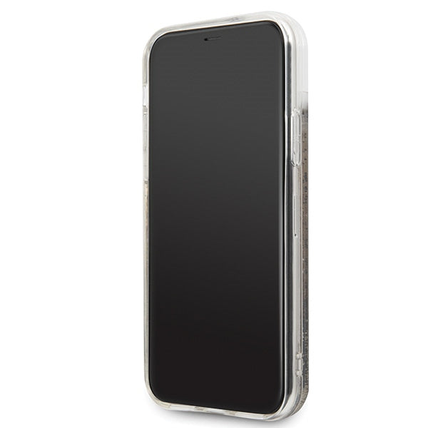 Калъф Karl Lagerfeld KLHCN58KAGBK iPhone 11Pro Karl logo Glitter, черен