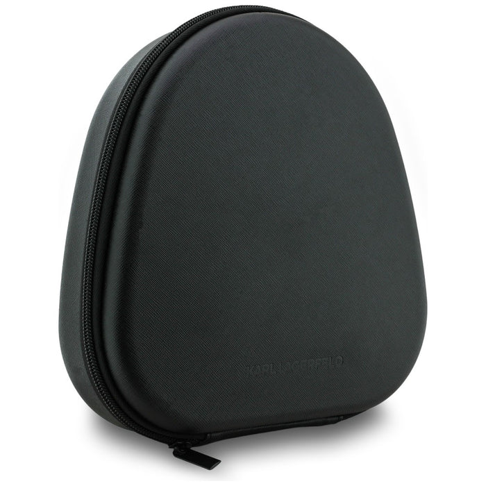 Слушалки Karl Lagerfeld Grained Initials Bluetooth ANC, черни